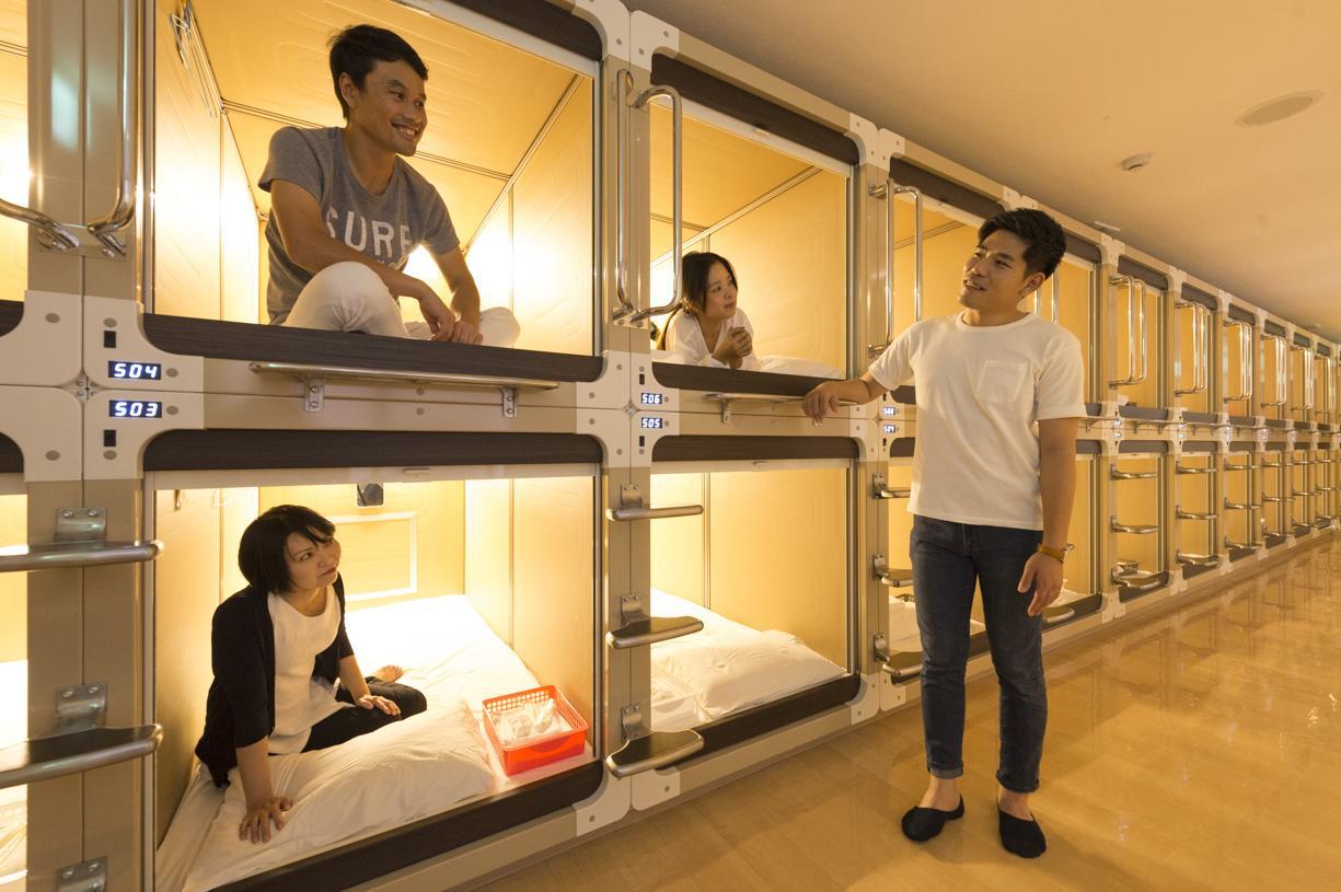 Maxi Alpa Hostel Naha Exterior foto